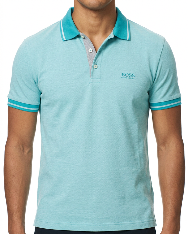 Polo Hugo Boss Turquesa