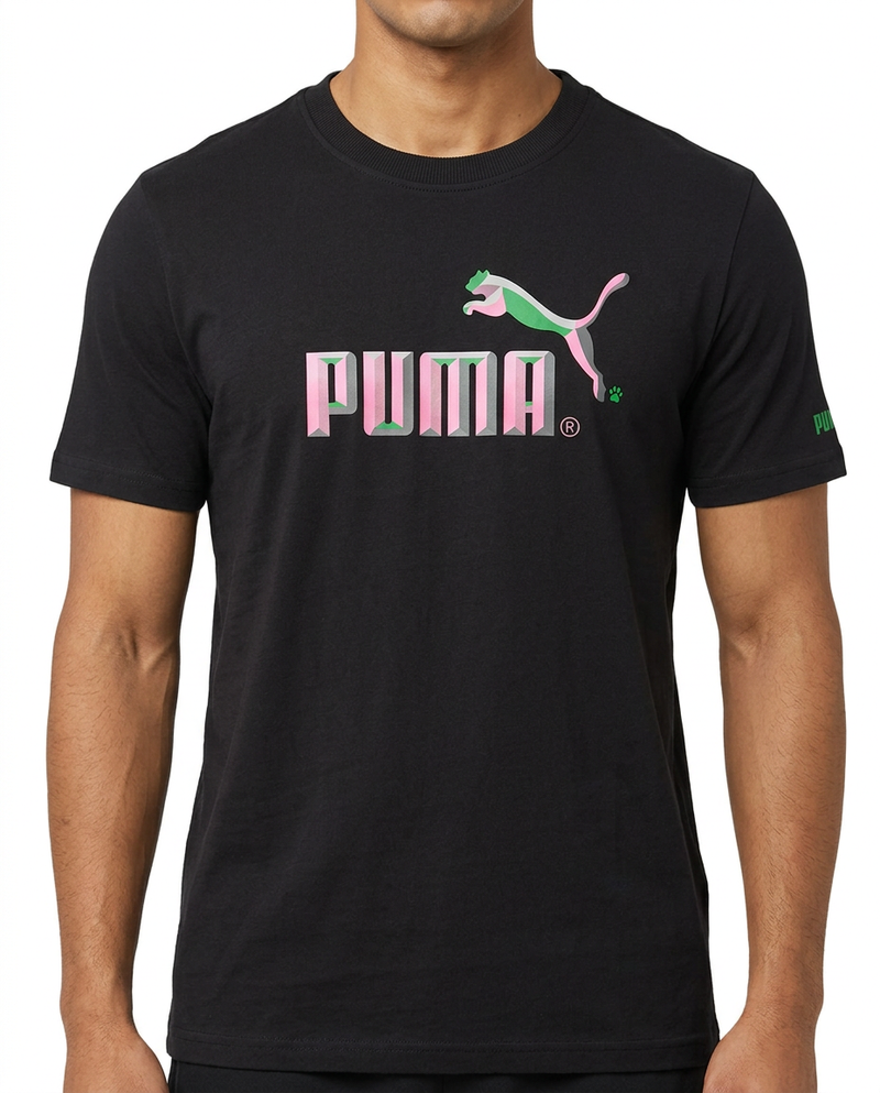 Camiseta Puma Logo Degradado