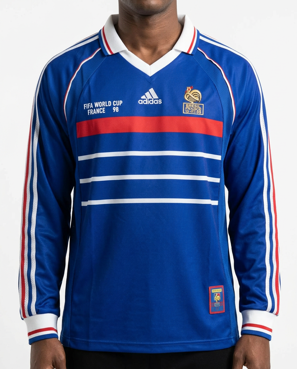 Camiseta Retro Francia 1998 – Final Mundial (Manga Larga)
