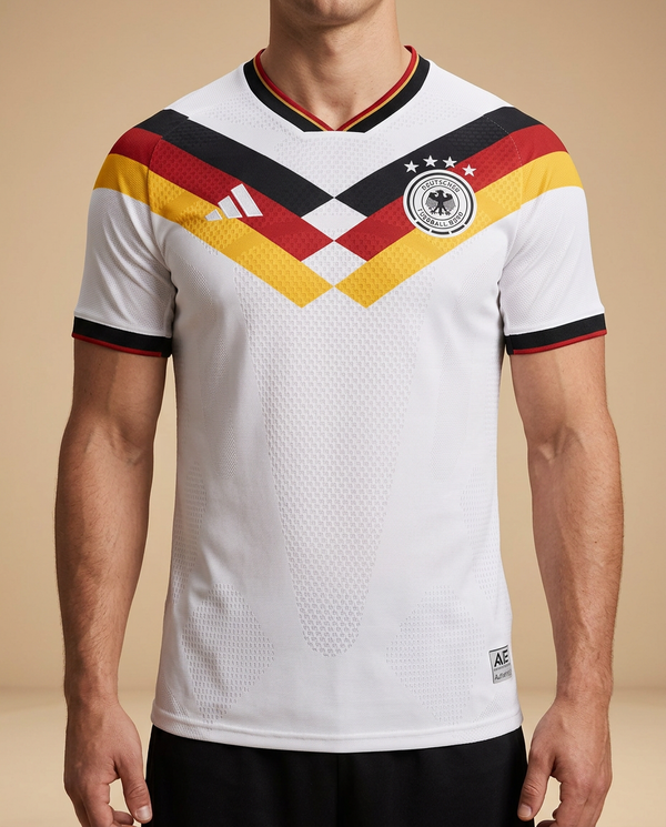 Camiseta Alemania Edición Chevron – Blanca
